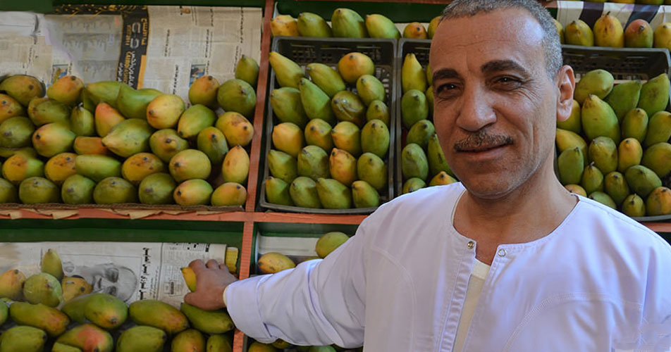 Ibrahim fruit shop in Assalah square